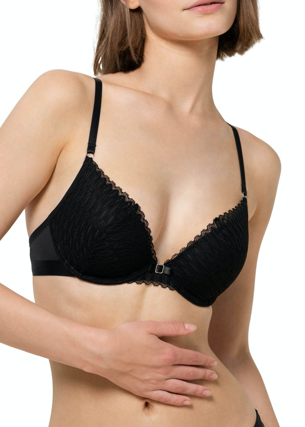 Soutien-gorge effet Push-up  Armatures Triumph Black